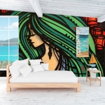 Wall murals decorative vinyl graffiti urban art