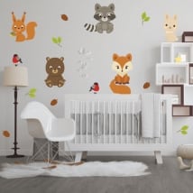 Vinyl and stickers children's animals