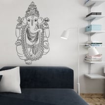 Decorative vinyl ganesha decorate walls and objects