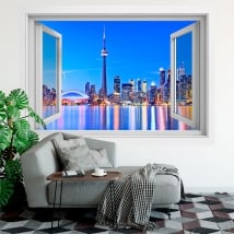 Vinyl windows city of toronto canada 3d