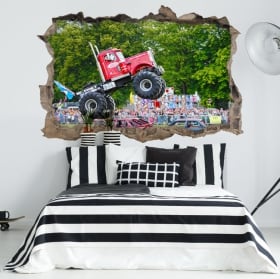 Wall stickers 3D bigfoot