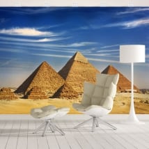 Vinyl wall murals pyramids of giza