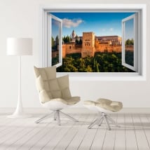 Decorative vinyl the alhambra nasrid palaces 3d