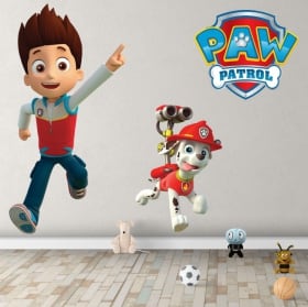 Vinyl rubble chase and marshall the paw patrol