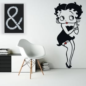 Decorative vinyl and stickers betty boop