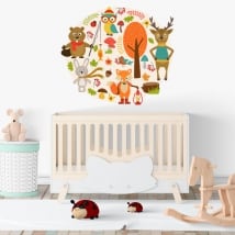 Vinyl baby children's animals