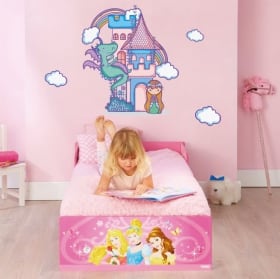 Decorative vinyl and stickers disney princesses