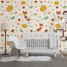 Vinyl wall murals children's animals