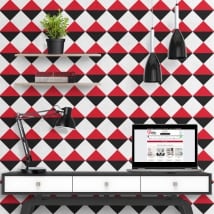 Vinyl wall murals retro style