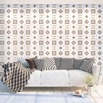 Photo murals of vinyl walls ethnic style