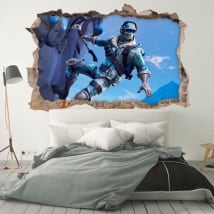 Vinyl and stickers fortnite 3d