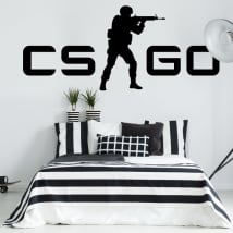 Adhesive vinyl and stickers counter strike cs go