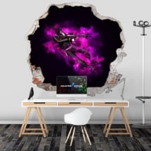 Adhesive vinyl counter strike cs go 3d