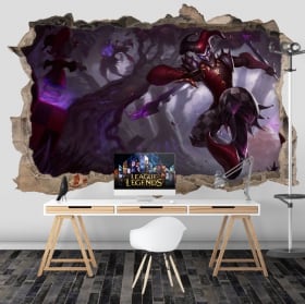 Vinyl walls league of legends 3d