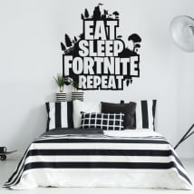 Fortnite video game stickers