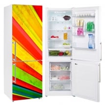 Vinyl refrigerators fan of colors