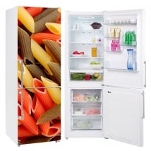 Vinyl and stickers refrigerators macaroni