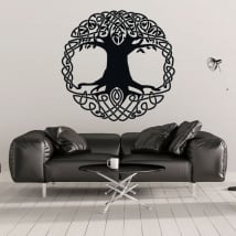 Decorative vinyl tree of life