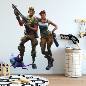 Fortnite vinyl stickers