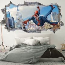 Wall stickers 3d spider-man