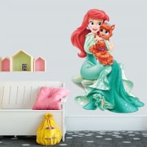 Vinyl children or youth disney ariel princess