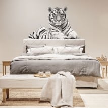 Wall stickers tiger silhouette
