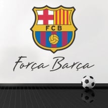 Vinyl and stickers football club barcelona