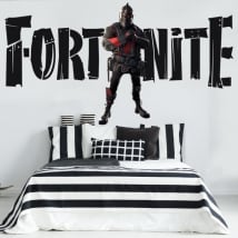 Fortnite black knight wall stickers