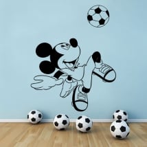 Disney vinyl mickey mouse with soccer ball