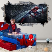 Vinyl and stickers 3d spiderman