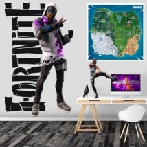 Vinyl and stickers stratus fortnite video game