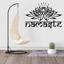 Vinyl and stickers namaste