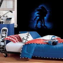 Wall murals video game sonic the hedgehog