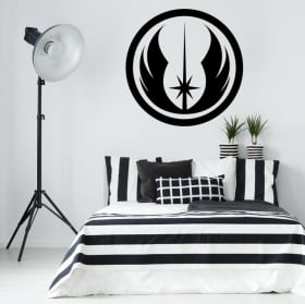 Vinyl and stickers star wars jedi order symbol