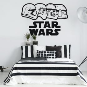 Vinyl stickers star wars stormtrooper