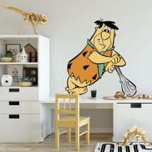 Vinyl and stickers peter flintstones