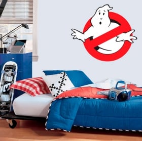 Vinyl and stickers the ghostbusters