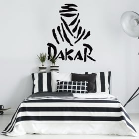 Vinyl and stickers dakar logo