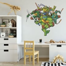 Vinyl stickers the ninja turtles