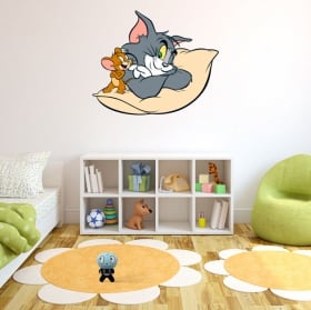 Vinyl stickers for children tom and jerry