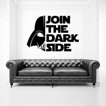 Decorative vinyl and stickers star wars phrases