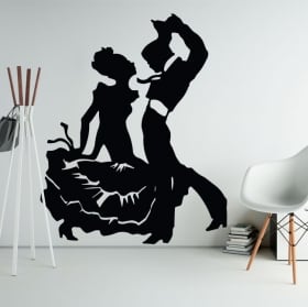 Decorative vinyl and flamenco stickers