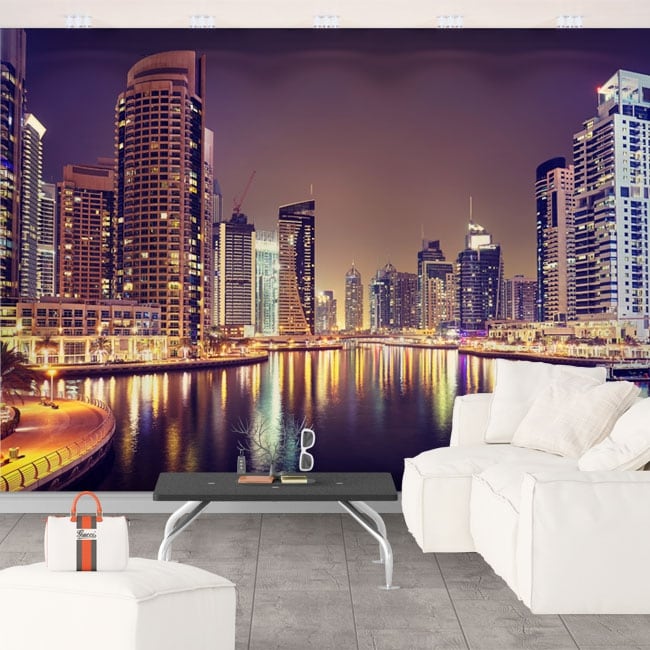 🥇 Vinyl wall murals dubai marina 🥇