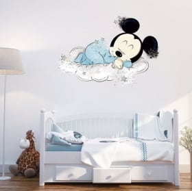 Vinyls and children's stickers mickey baby