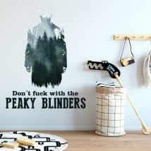 Wall decals peaky blinders