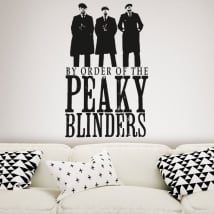 Decorative vinyl tv series peaky blinders