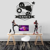 Decorative vinyl and stickers games