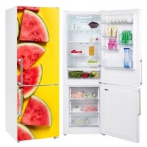Vinyls and stickers to decorate refrigerators watermelons
