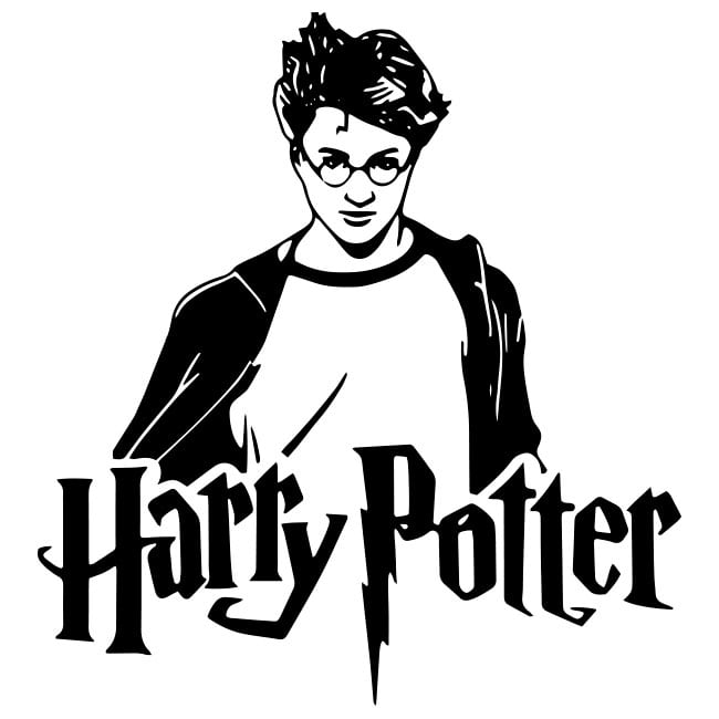 Sticker mural personnalisé Harry Potter comic - Stikets