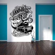 Decorative vinyls and wall stickers harry potter